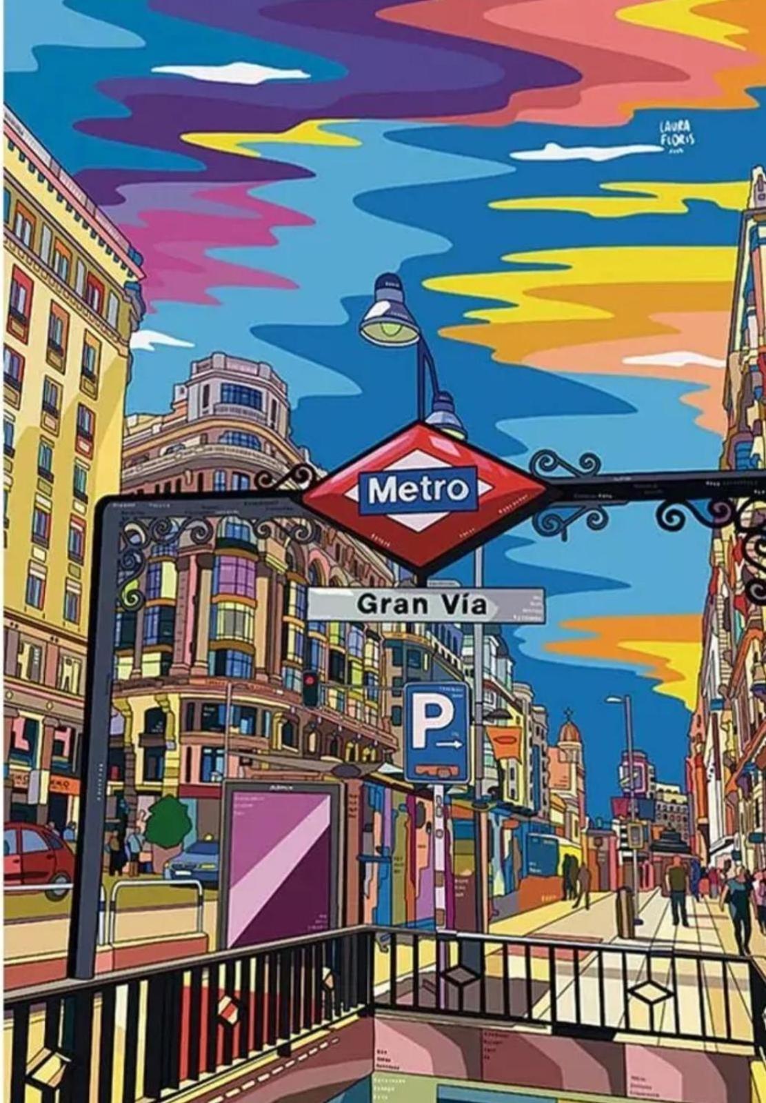 Grand Via House 호텔 마드리드 외부 사진
